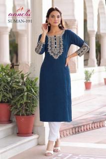 Aanchi suman Georgette kurtis in Karnataka