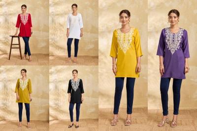 Ashwath lucknowi Chiffon kurtis in Kolkata
