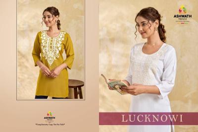 Ashwath lucknowi Chiffon kurtis in Kolkata