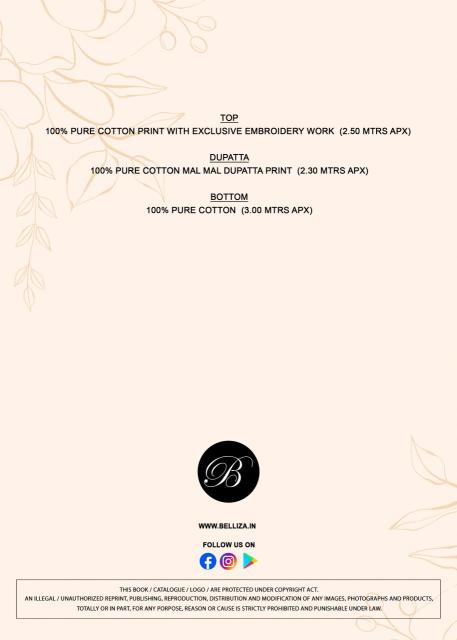 Belliza naira vol-151 Dress material suppliers in Chhattisgarh