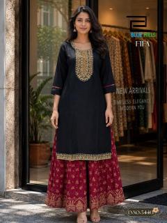 Blue hills fifa rayon Kurti fabric market in Bangalore