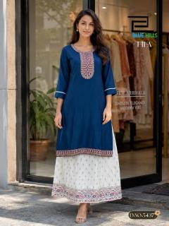 Blue hills fifa rayon Kurti fabric market in Bangalore