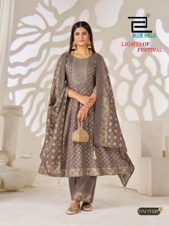 Blue hills lights of festival balika Kurti suppliers in Karnataka