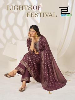 Blue hills lights of festival balika Kurti suppliers in Karnataka