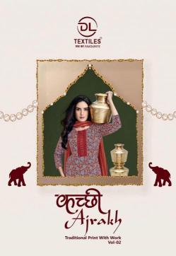 DL kutchi ajrakh vol-2 Designer kurtis in Jaipur