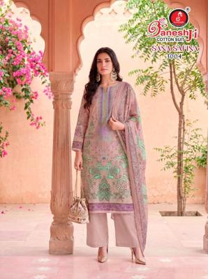 Ganeshji sana safina vol 3 Dress material wholesale market in Pune