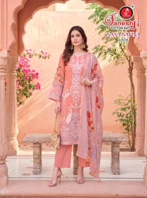 Ganeshji sana safina vol 3 Dress material wholesale market in Pune