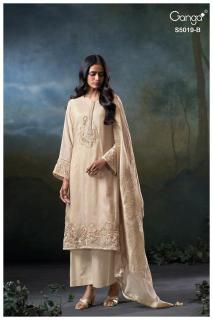 Ganga anshika 5019 Dress materials market in Pune