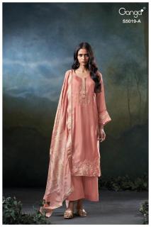 Ganga anshika 5019 Dress materials market in Pune