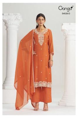 Ganga aparna 4539 Wholesale dress material suppliers in Begloru