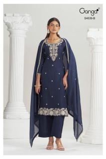 Ganga aparna 4539 Wholesale dress material suppliers in Begloru