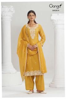 Ganga aparna 4539 Wholesale dress material suppliers in Begloru