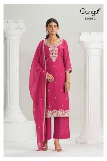 Ganga aparna 4539 Wholesale dress material suppliers in Begloru