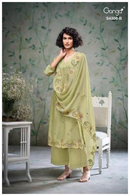 Ganga aviya 4308 Bulk dress materials in Pune