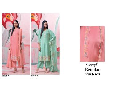 Ganga brinika 5021 Dress material market in Pune