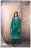 Ganga ceysha 5061  Wholesale dress material suppliers in Kerala