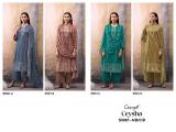 Ganga ceysha 5061  Wholesale dress material suppliers in Kerala
