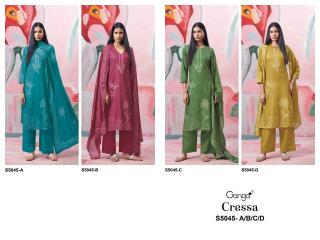 Ganga cressa 5045 Dress material wholesalers in Pune