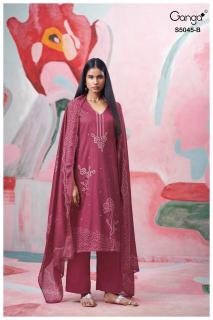 Ganga cressa 5045 Dress material wholesalers in Pune