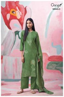 Ganga cressa 5045 Dress material wholesalers in Pune