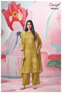 Ganga cressa 5045 Dress material wholesalers in Pune