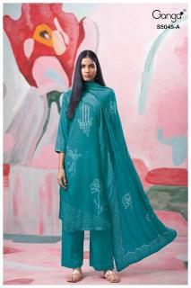 Ganga cressa 5045 Dress material wholesalers in Pune