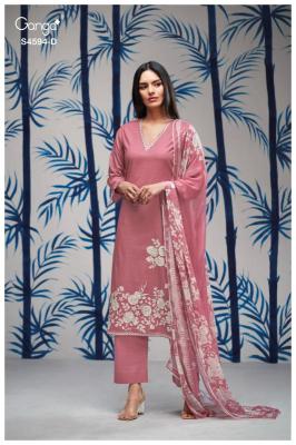 Ganga dhyara 4594 Indian dress material in bulk