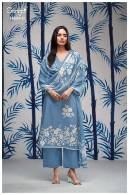 Ganga dhyara 4594 Indian dress material in bulk