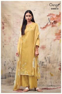 Ganga evikaa 4869 Dress material wholesalers in Chhattisgarh