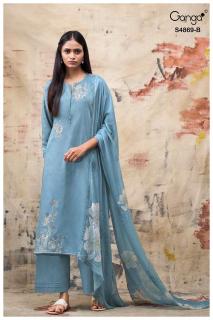 Ganga evikaa 4869 Dress material wholesalers in Chhattisgarh