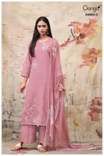 Ganga evikaa 4869 Dress material wholesalers in Chhattisgarh
