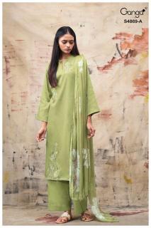 Ganga evikaa 4869 Dress material wholesalers in Chhattisgarh