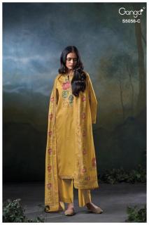Ganga ezria 5056 Wholesale dress material suppliers in Pune