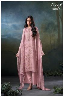 Ganga jazel 5117 Wholesale saree market in Mumbai
