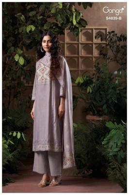 Ganga jivara 4839 Dress material wholesale price in Punjab