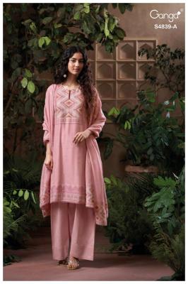Ganga jivara 4839 Dress material wholesale price in Punjab