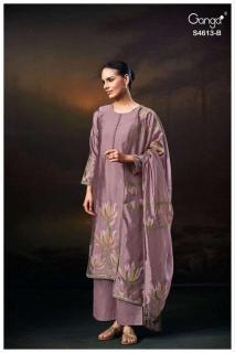 Ganga kezra 4613 Cotton dress material wholesalers in Punjab