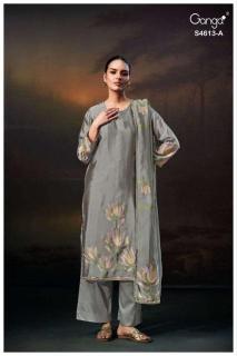 Ganga kezra 4613 Cotton dress material wholesalers in Punjab