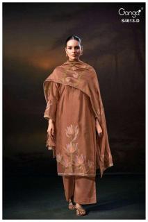 Ganga kezra 4613 Cotton dress material wholesalers in Punjab