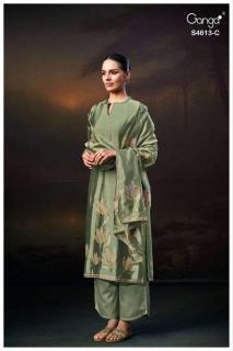Ganga kezra 4613 Cotton dress material wholesalers in Punjab