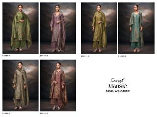 Ganga mansie 5081 Bulk dress material suppliers in Chhattisgarh