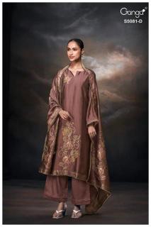 Ganga mansie 5081 Bulk dress material suppliers in Chhattisgarh