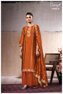 Ganga piyelika 4965  Bridal dress material in Kerala