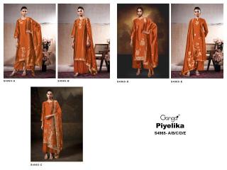 Ganga piyelika 4965  Bridal dress material in Kerala