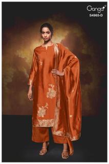 Ganga piyelika 4965  Bridal dress material in Kerala