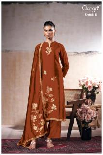 Ganga pravika 4968 Dress material market in Mumbai with price