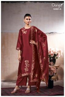 Ganga raashii 4967 Cheap dress material wholesale