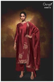 Ganga raashii 4967 Cheap dress material wholesale