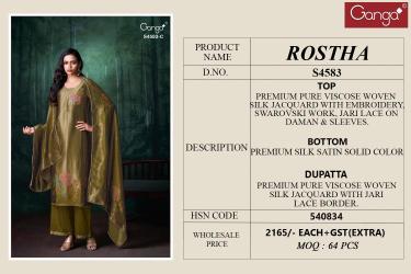 Ganga rostha 4583 Dress material market in Ludhiana