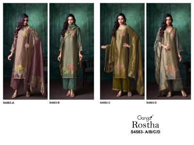 Ganga rostha 4583 Dress material market in Ludhiana